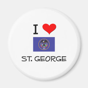 Ik hou van St. George Utah Magneet