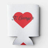 Ik hou van St George's - Grenada Blikjeskoeler (Achterkant)
