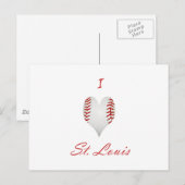 Ik hou van St. Louis Briefkaart (Voorkant / Achterkant)