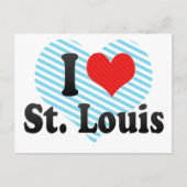 Ik hou van St. Louis Briefkaart (Voorkant)