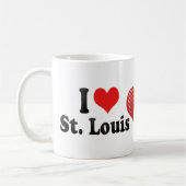 Ik hou van St. Louis Koffiemok (Links)