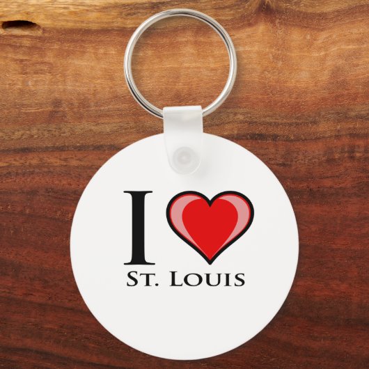 Ik hou van St. Louis Sleutelhanger (Voorkant)