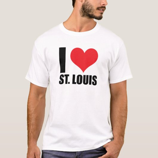 Ik hou van St. Louis T-shirt (Voorkant)