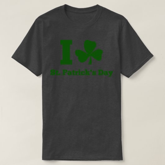 IK HOU VAN ST PATRICK DAY GREEN T-SHIRT (Design voorkant)