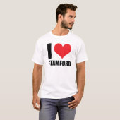 Ik hou van Stamford T-shirt (Voorkant volledig)