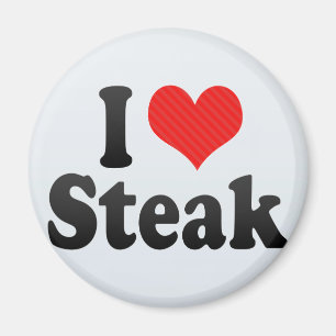 Ik hou van Steak Magneet