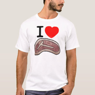 Ik hou van STEAK!!!! T-shirt