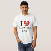 Ik hou van Steak'n Shake Chili T-shirt (Voorkant volledig)