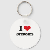 Ik hou van Steroïden Sleutelhanger (Voorkant)