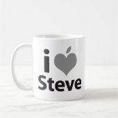 Ik hou van Steve Koffiemok (Links)