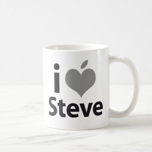 Ik hou van Steve Koffiemok (Rechts)