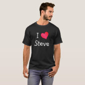 Ik hou van Steve T-shirt (Voorkant volledig)