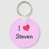 Ik hou van Steven Sleutelhanger (Voorkant)