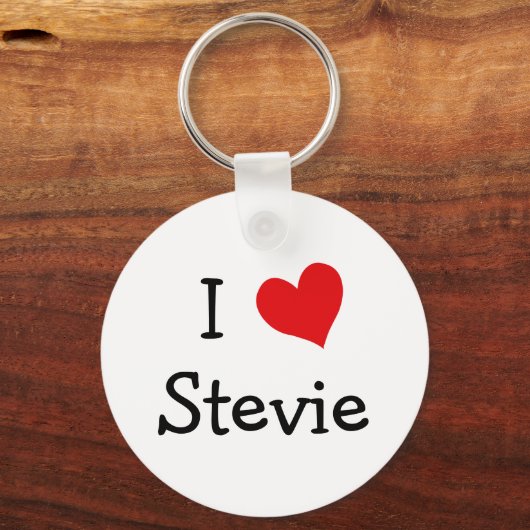 Ik hou van Stevie Sleutelhanger (Voorkant)