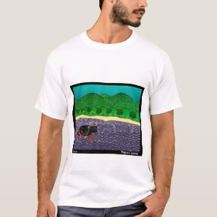 Ik hou van Sticks, Black Lab - Stephen Huneck T-shirt