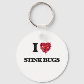 Ik hou van Stink Bugs Sleutelhanger (Voorkant)