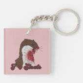 Ik hou van Stoats Sleutelhanger (Achterkant)