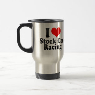 Ik hou van Stock Car Racing Reisbeker