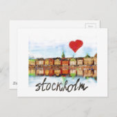 Ik hou van Stockholm Briefkaart (Voorkant / Achterkant)