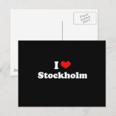 IK HOU VAN STOCKHOLM BRIEFKAART (Voorkant / Achterkant)