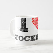 Ik hou van Stockholm Koffiemok (Voorkant links)