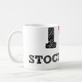 Ik hou van Stockholm Koffiemok (Links)