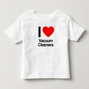 ik hou van stofzuigers kinder shirts