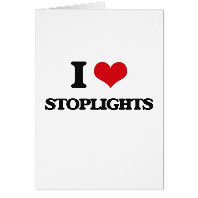 Ik hou van Stoplights (Voorkant)