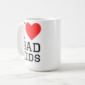 Ik hou van stoute kinderen koffiemok (Voorkant links)
