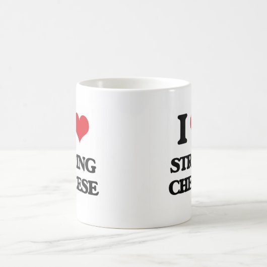 Ik hou van String Cheese Magische Mok (Center)
