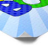 Ik hou van stripboeken poster (Hoek)