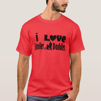 Ik hou van Stroller Daddies T-shirt
