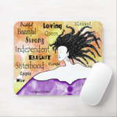 Ik hou van Strong Mooi. Ik ben gewoon gezegde... Muismat (Met muis)