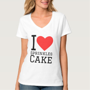 Ik hou van strooicake t-shirt