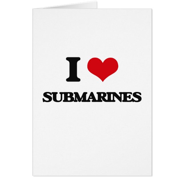Ik hou van Submarines (Voorkant)