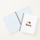 Ik hou van Sucre Notitieboek (Binnen)