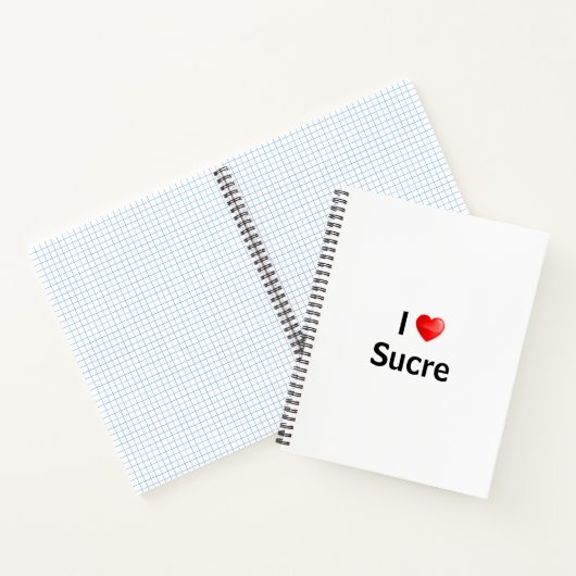 Ik hou van Sucre Notitieboek (Binnen)