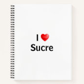 Ik hou van Sucre Notitieboek (Voorkant)