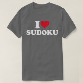 Ik hou van Sudoku T-shirt (Design voorkant)