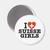 Ik hou van Suisse Girls Magneet (Voorkant / Achterkant)