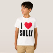 Ik hou van Sully I HEART Sully T-shirt (Voorkant volledig)