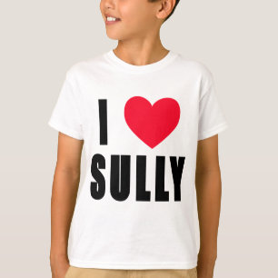 Ik hou van Sully I HEART Sully T-shirt