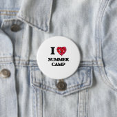 Ik hou van Summer Camp Ronde Button 7,6 Cm (In situ)