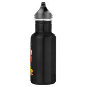 Ik hou van Sun Conures Waterfles (Rechts)