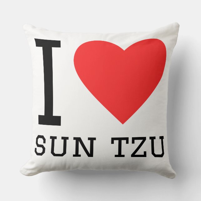Ik hou van sun tzu kussen (Voorkant)