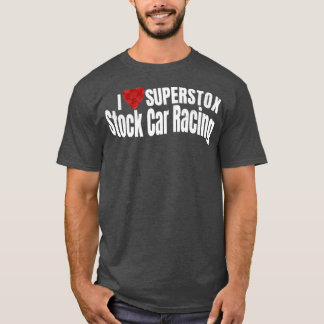 Ik hou van Superstox Stock Car Racing T-shirt