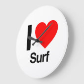 ik hou van surfen grote klok (Hoek)