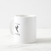 Ik hou van surfen koffiemok (Voorkant links)