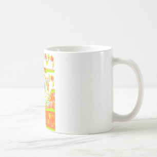 Ik hou van surfen: Mooie bloemen met koele tekstku Koffiemok