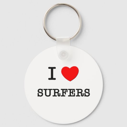 Ik hou van Surfers Sleutelhanger (Voorkant)